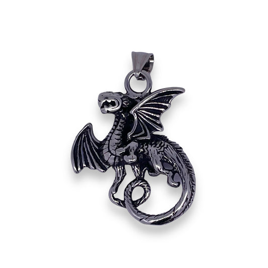 Drago Pendant in Surgical Stainless Steel