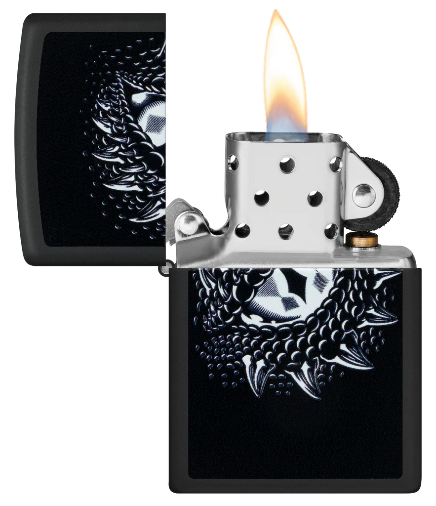 Dragon Eye Black Light Zippo