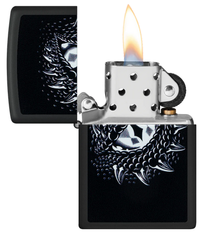 Dragon Eye Black Light Zippo