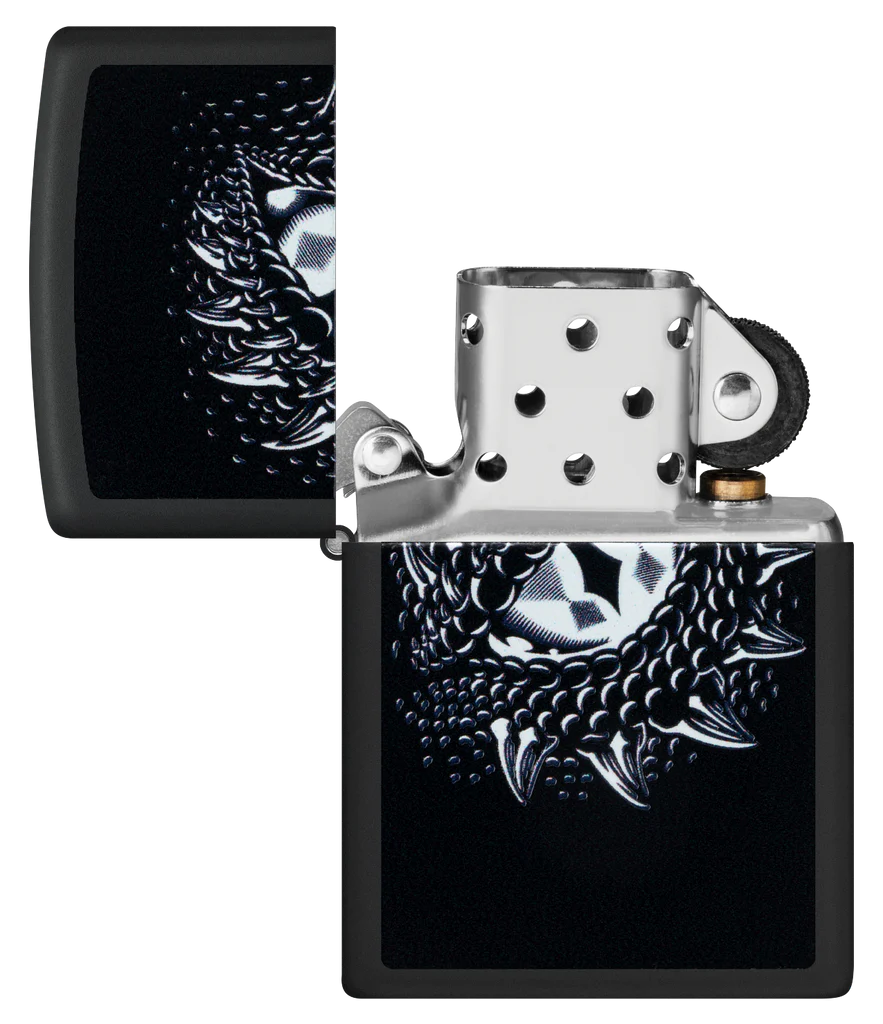 Dragon Eye Black Light Zippo