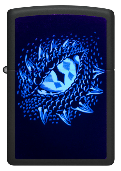 Dragon Eye Black Light Zippo