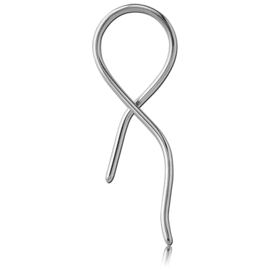Ear Fish Hooks in Surgical Stainless Steel 
