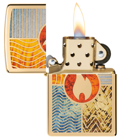 Elements of Earth Zippo