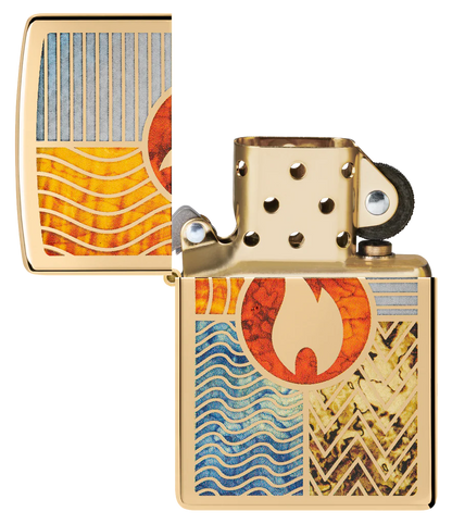 Elements of Earth Zippo