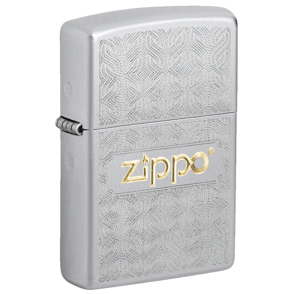 Filigree with Logo Zippo