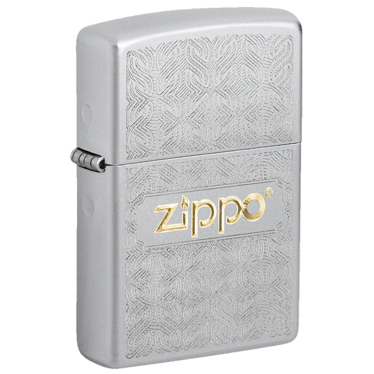 Filigree with Logo Zippo