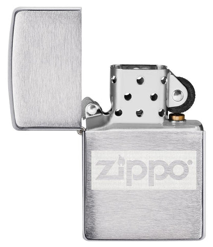 Flask and Zippo Lighter Set