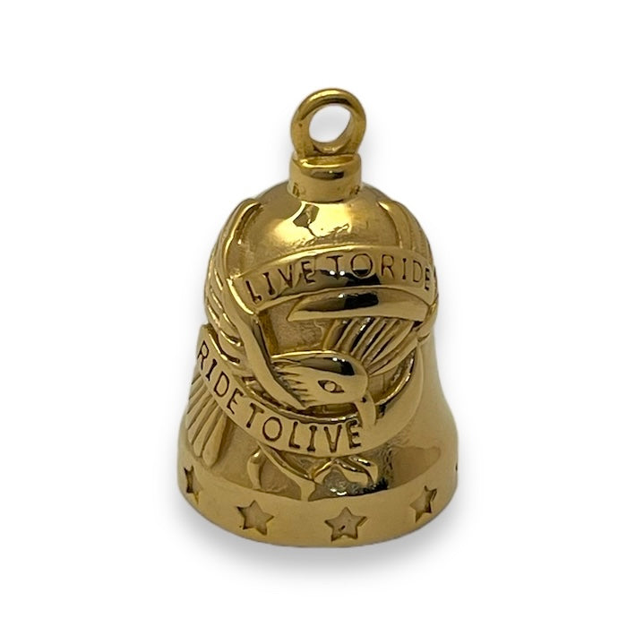 Riding Biker Bell in Stainless Steel