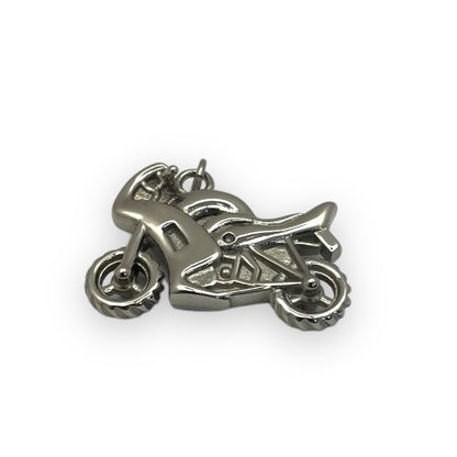 Bike Pendant in Surgical Stainless Steel