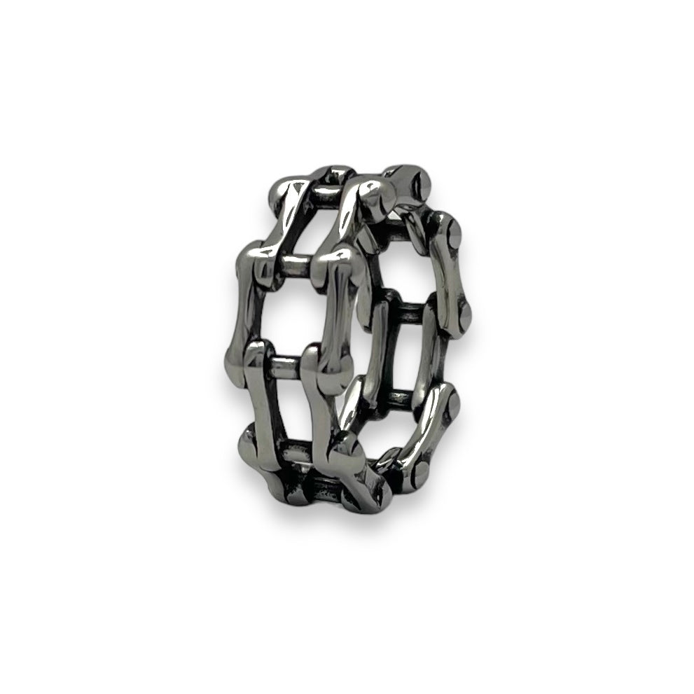 Bike Chain Stainless Steel Ring