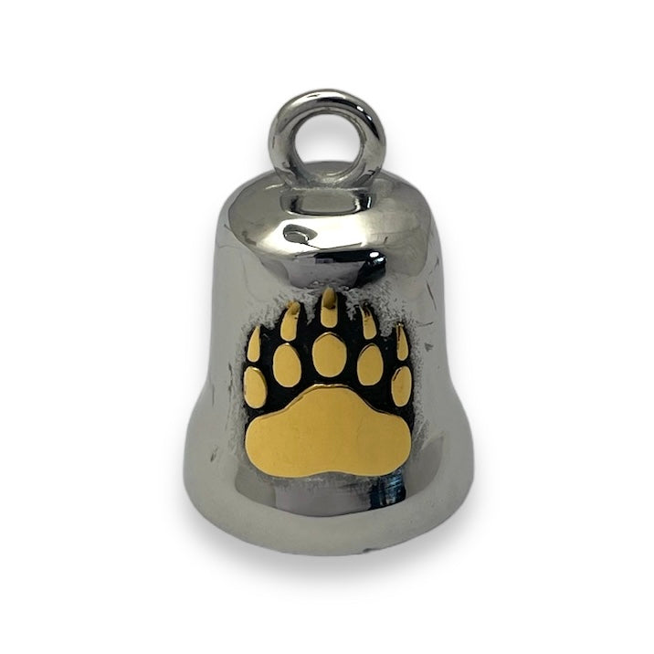 Sun Bear Spirit Bell in Stainless Steel