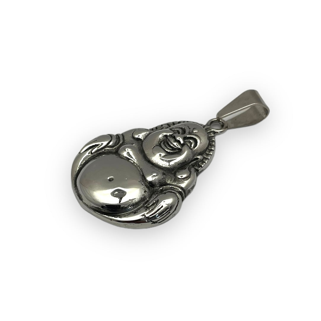 Budai Pendant in Surgical Stainless Steel