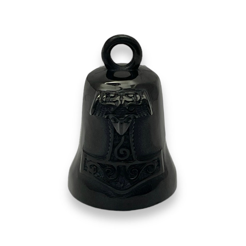 Svart Mjölnir Gremlin Bell in Stainless Steel