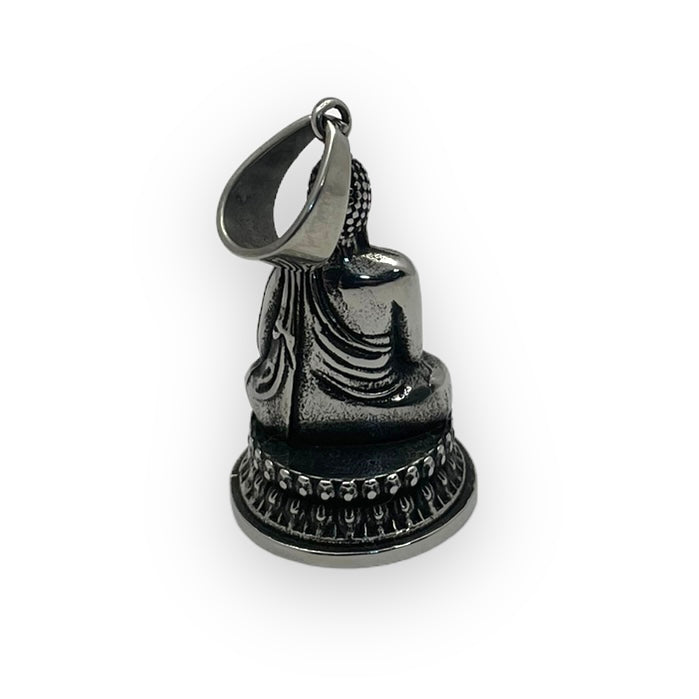 Gautam Buddha Pendant in Surgical Stainless Steel