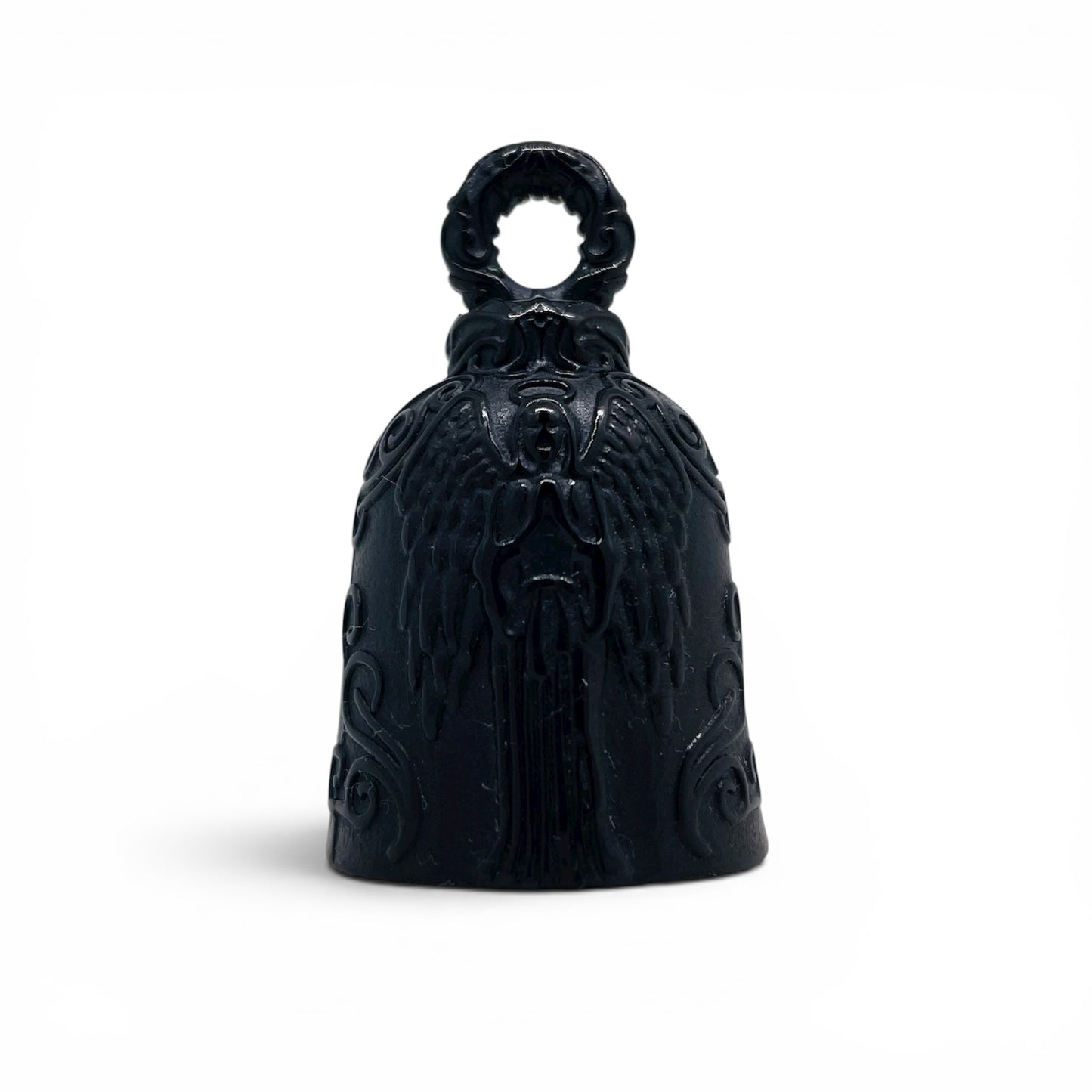 Preghiera Dell'Angelo Nero Gremlin Guardian Bell in Stainless Steel