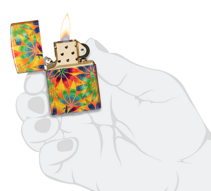 Fusion Cannabis Zippo