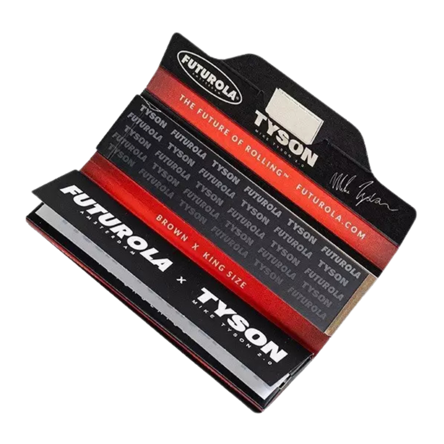 Futurola X Tyson King Size Rolling Papers with Filters