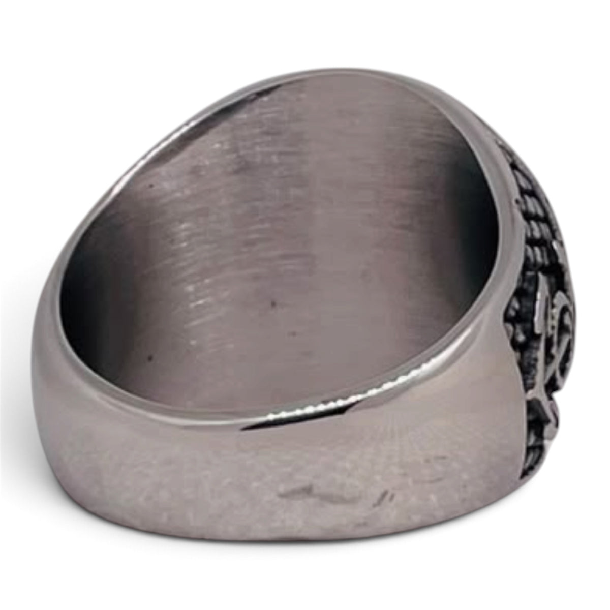 Galdrastafur Ring in Stainless Steel from Big Dog Steel