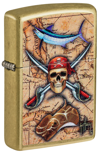 Guy Harvey Pirate Zippo