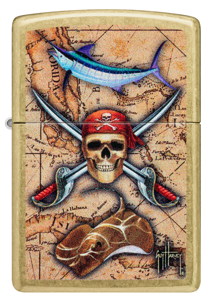 Guy Harvey Pirate Zippo