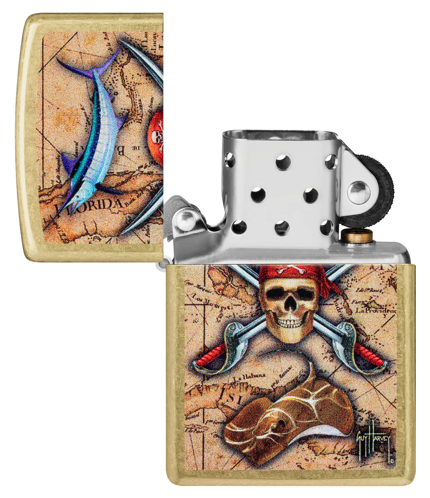 Guy Harvey Pirate Zippo