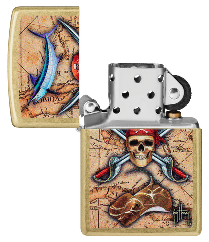 Guy Harvey Pirate Zippo