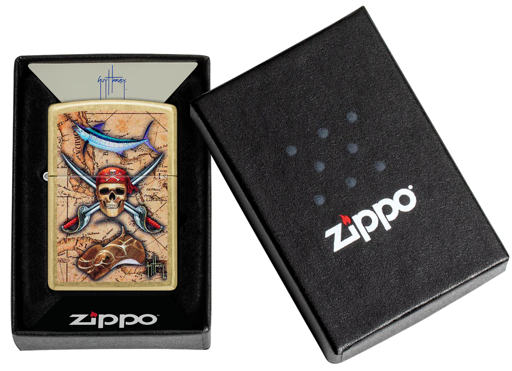 Guy Harvey Pirate Zippo