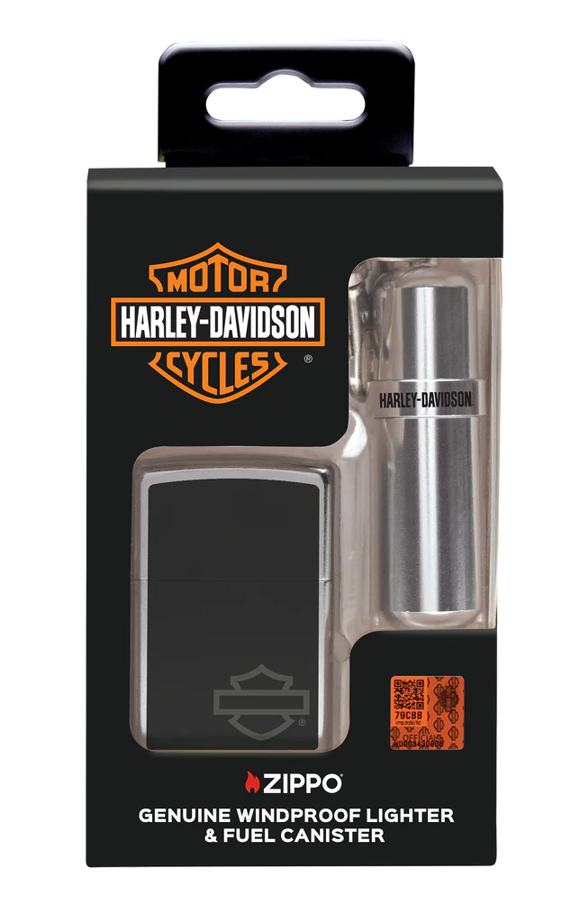 Harley-Davidson Zippo and Zippo Fuel Canister Set