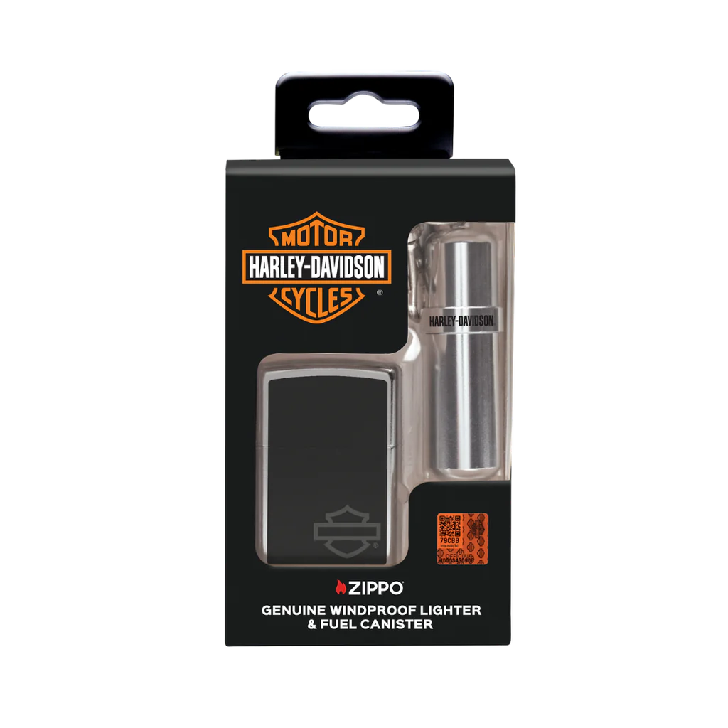 Harley-Davidson Zippo and Zippo Fuel Canister Set