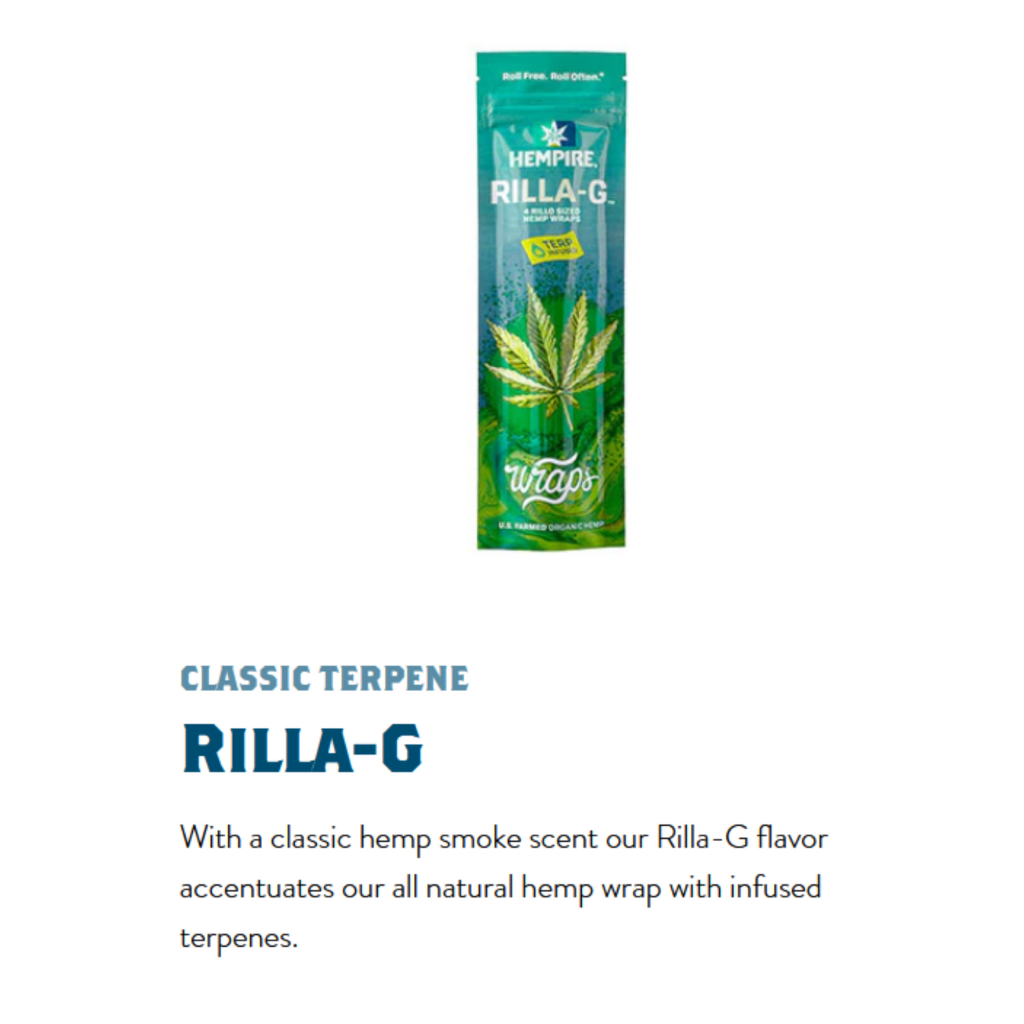 Hempire Honey Rilla-G Hemp Wraps