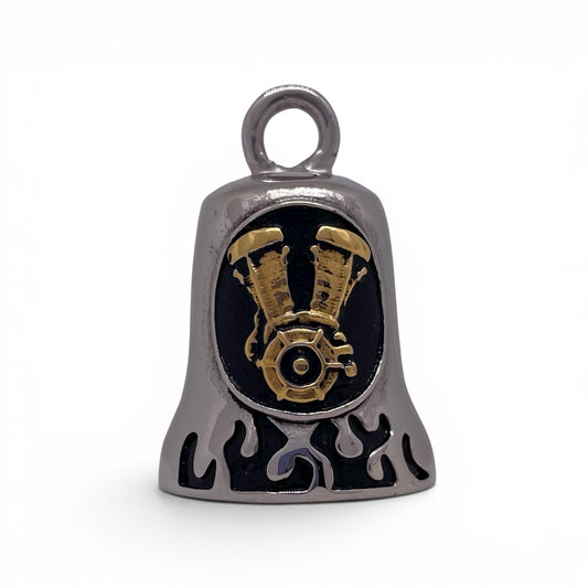 Au V-Twin Guardian Bell in Stainless Steel
