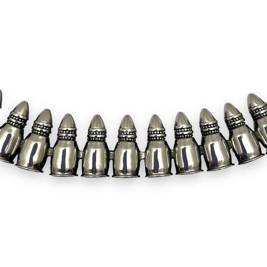 Bullets Replica Bracelet in Surgical Stainless Steel
