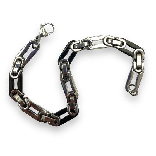 PVD Black Bracelet in Surgical Stainless Steel