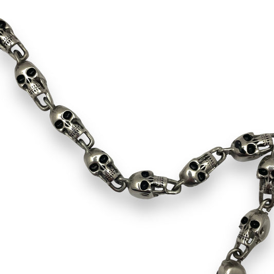 Skull Necklace in Surgical Stainless Steel