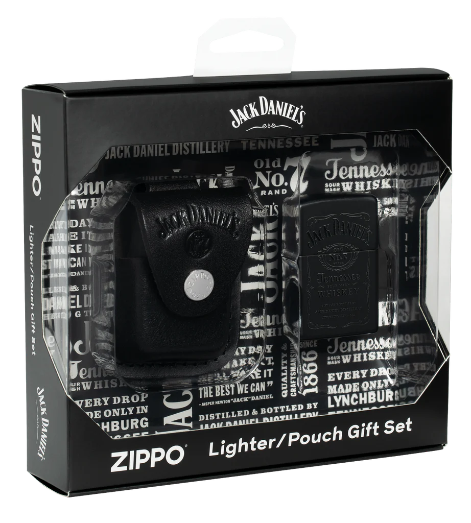 Jack Daniel's Zippo and Pouch Gift Set