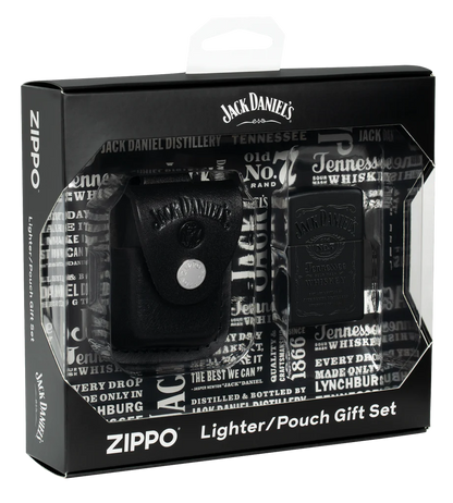 Jack Daniel's Zippo and Pouch Gift Set