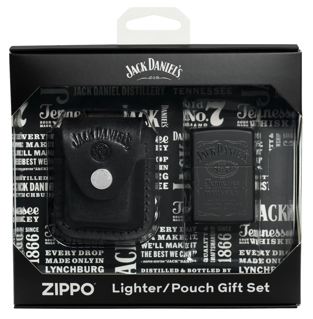 Jack Daniel's Zippo and Pouch Gift Set