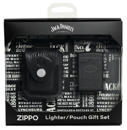 Jack Daniel's Zippo and Pouch Gift Set