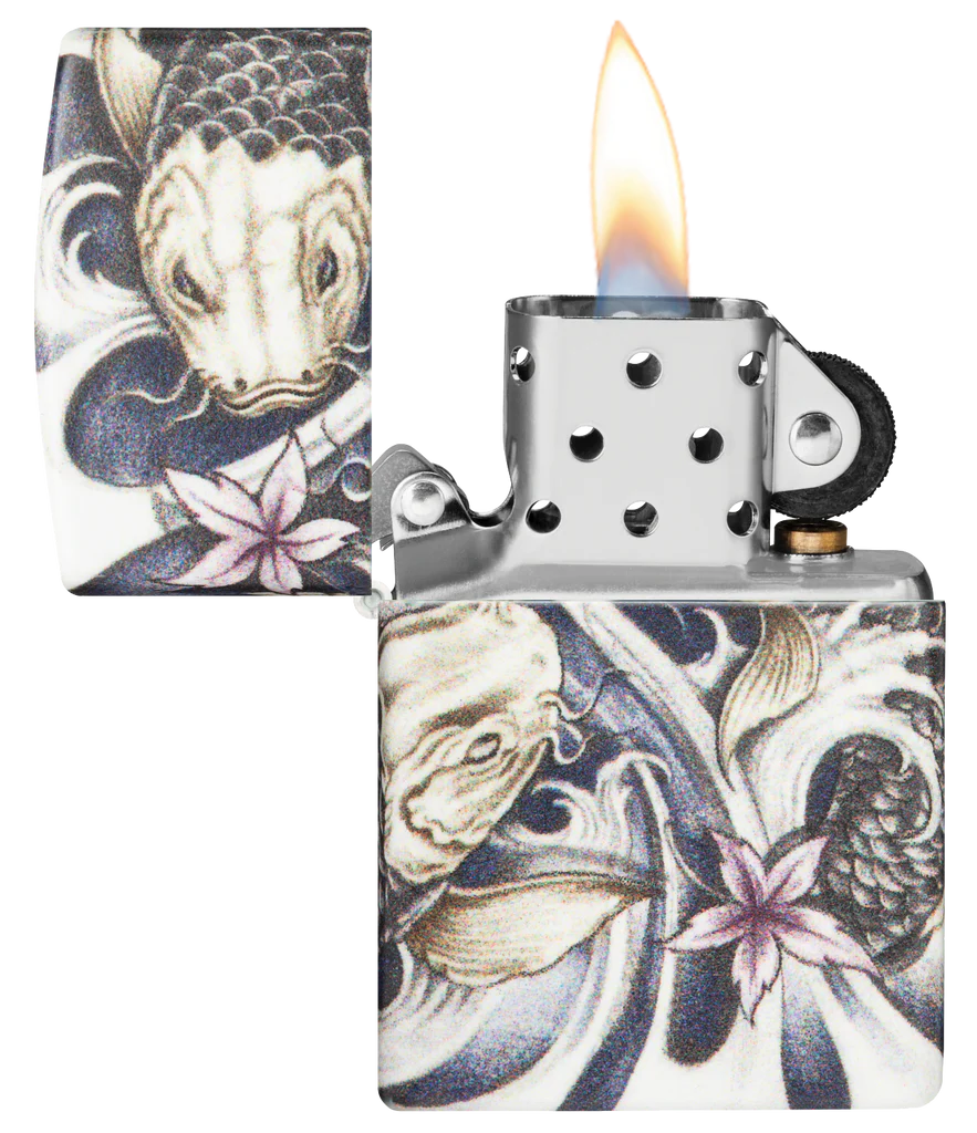 Koi Tattoo Zippo