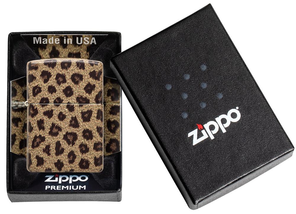 Leopard Print Zippo