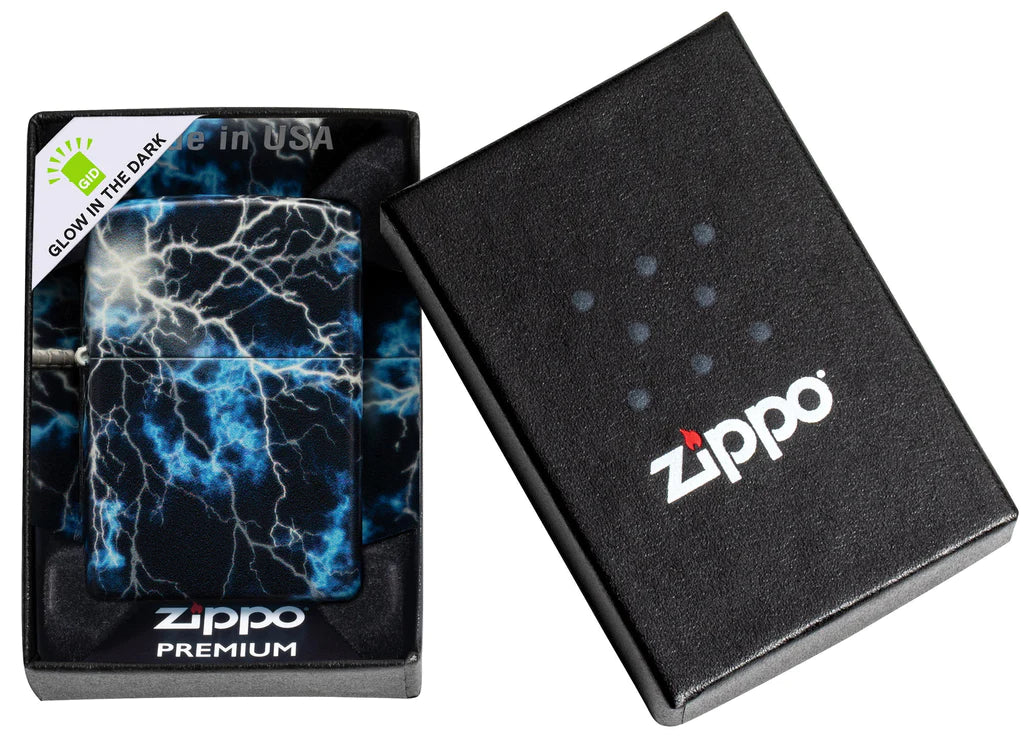 Glow-in-the-Dark Lightning Zippo