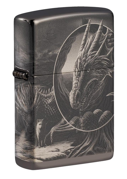 Lisa Parker Dragon, Unicorn, and Dire Wolf Zippo