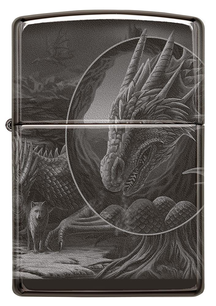 Lisa Parker Dragon, Unicorn, and Dire Wolf Zippo