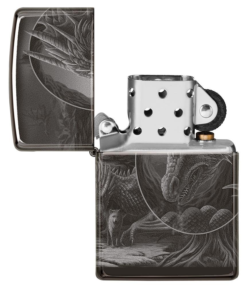 Lisa Parker Dragon, Unicorn, and Dire Wolf Zippo