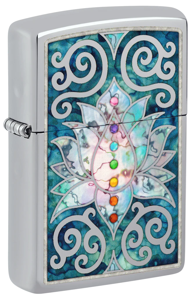 Lotus Flower Zippo