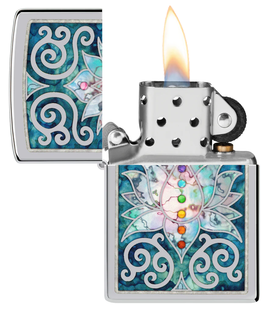 Lotus Flower Zippo