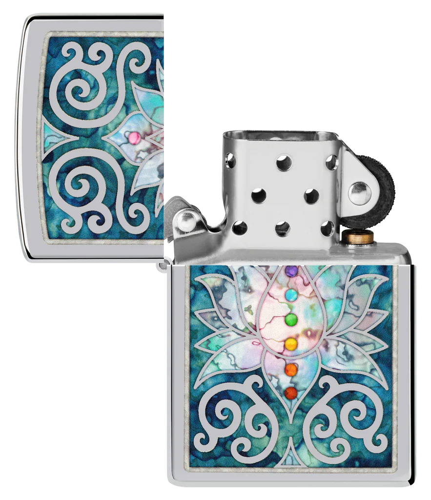 Lotus Flower Zippo