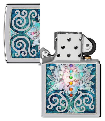 Lotus Flower Zippo