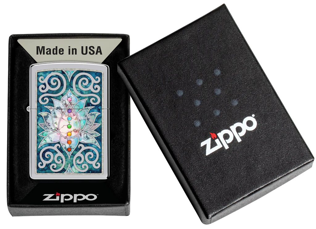 Lotus Flower Zippo