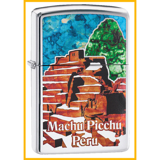 Machu Picchu Peru Zippo